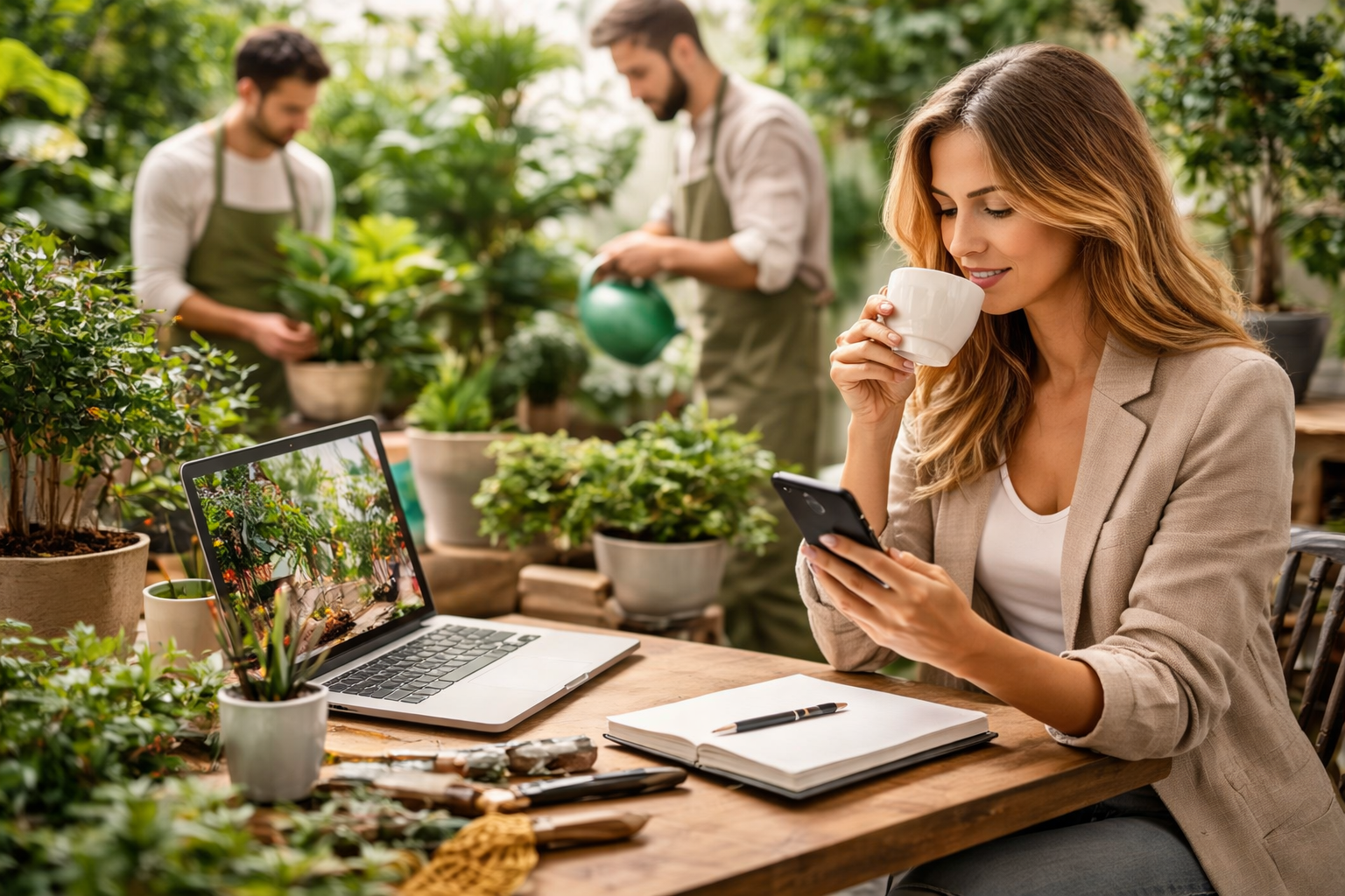 Подбор растений и контроль результата