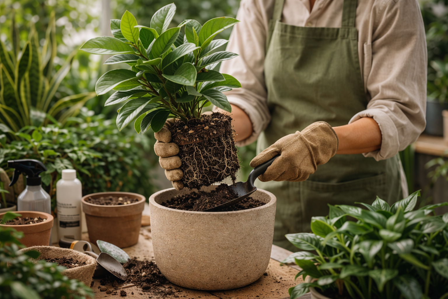 Подбор растений и контроль результата