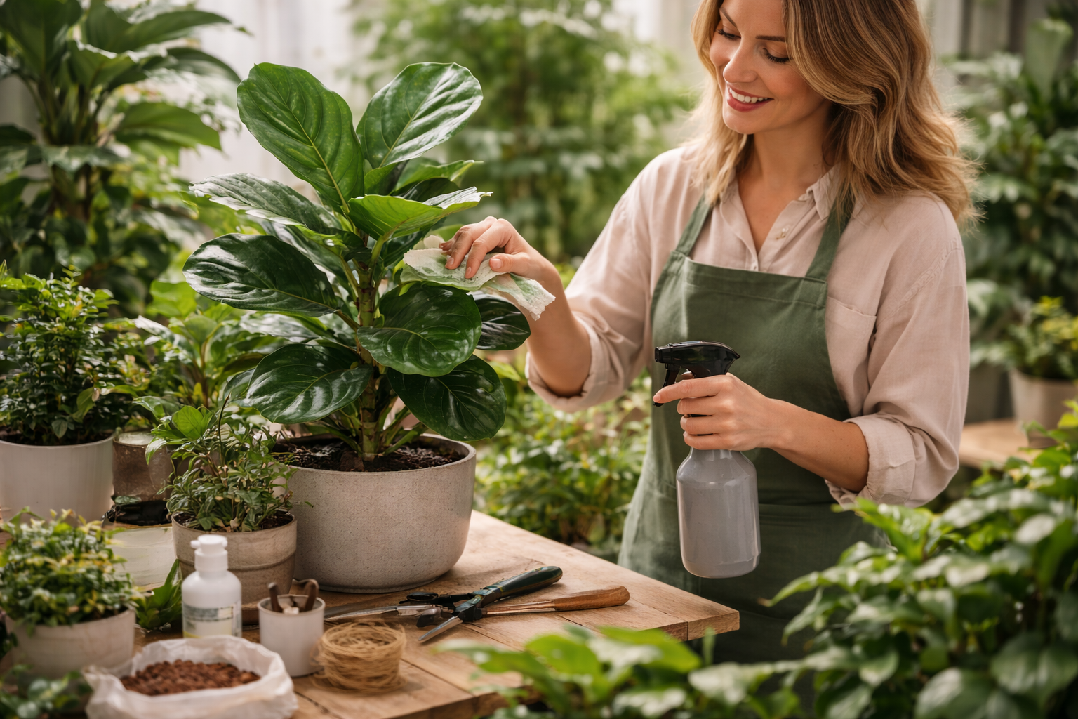 Подбор растений и контроль результата